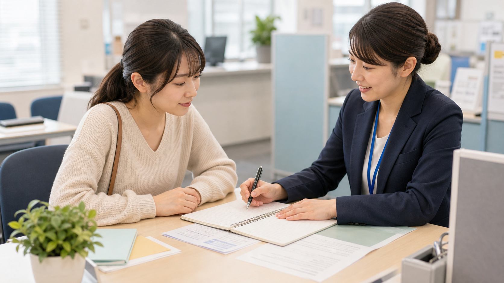 求人条件が違うときに相談先を確認する
