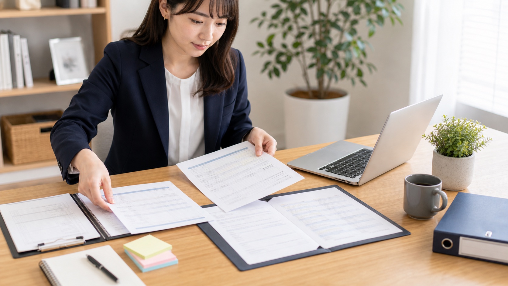 履歴書に書ききれない職歴を職務経歴書で補うイメージ写真